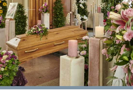 Dekoartion in rosa  